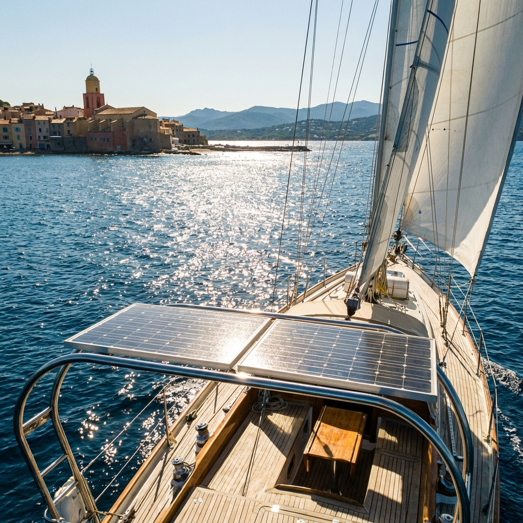 Panneaux Solaires Voilier Saint-Tropez